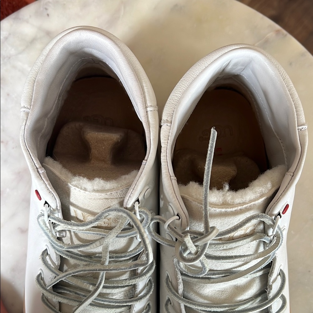 UGG High-Top Sneakers with Brown Soles - Picture 7 of 10